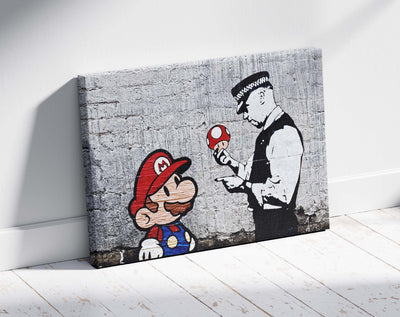 Banksy Mario