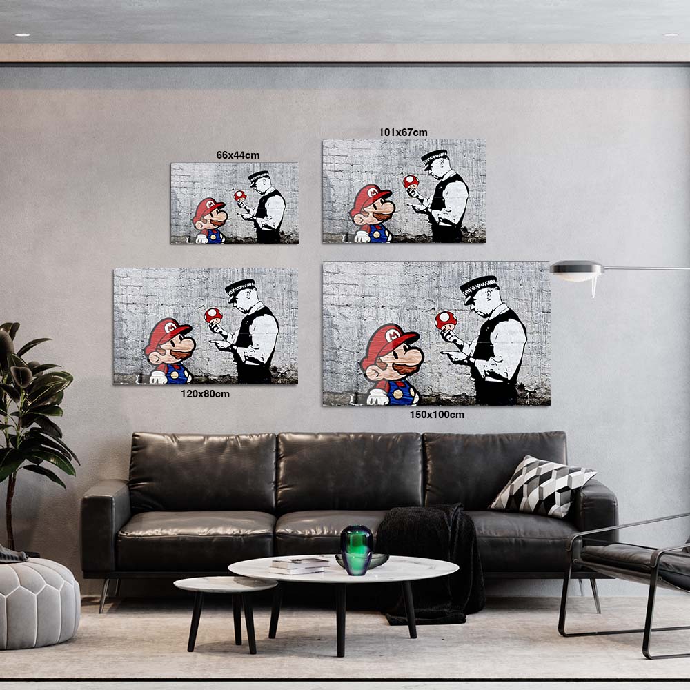 Banksy Mario