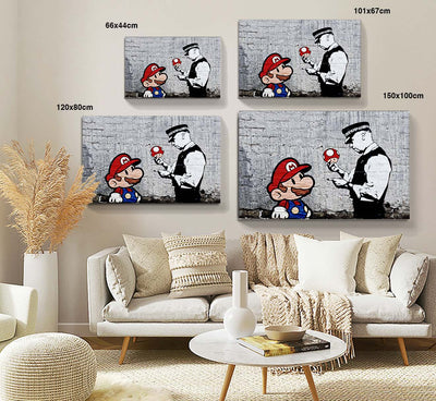 Banksy Mario