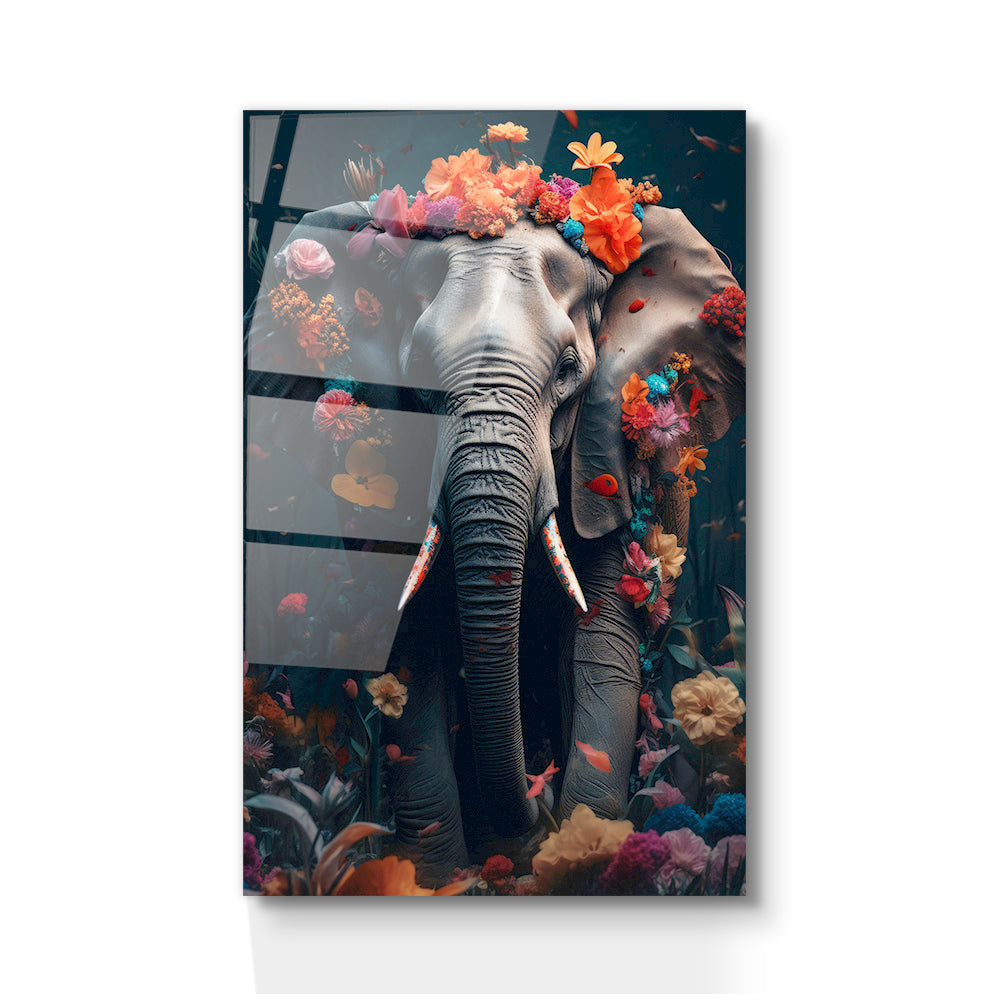 FLORAL ELEPHANT