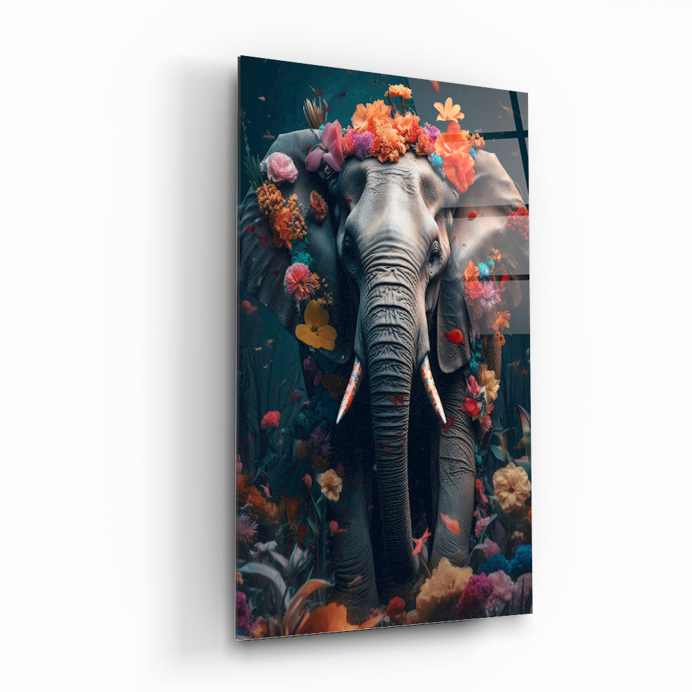 FLORAL ELEPHANT