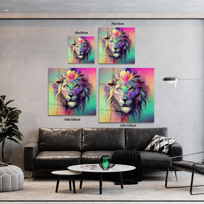 Colourful Lion