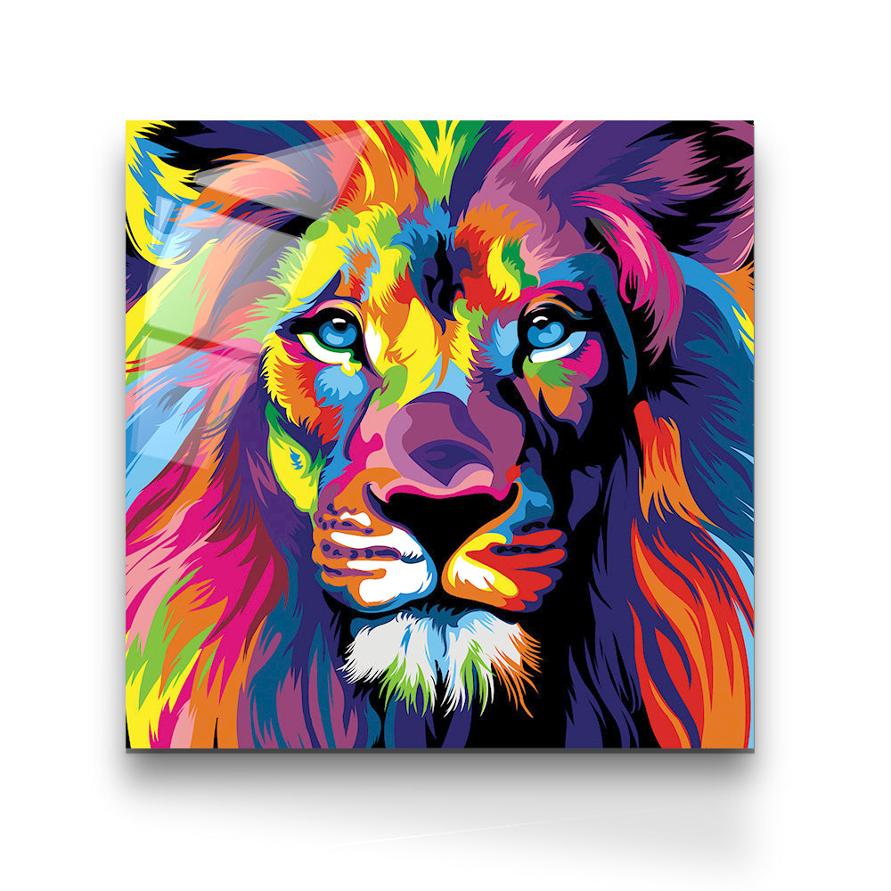 Rainbow lion