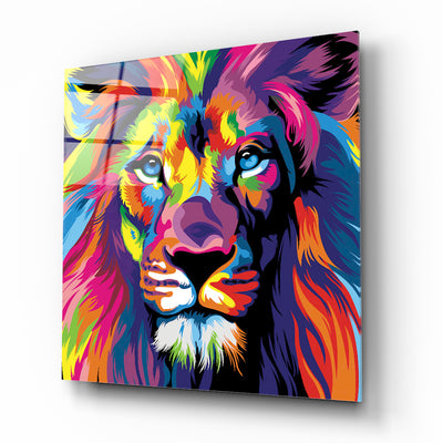 Rainbow lion