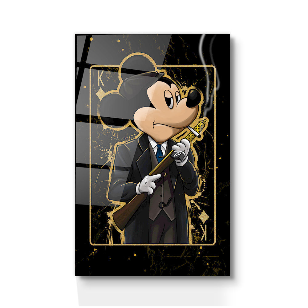 King Mickey Card