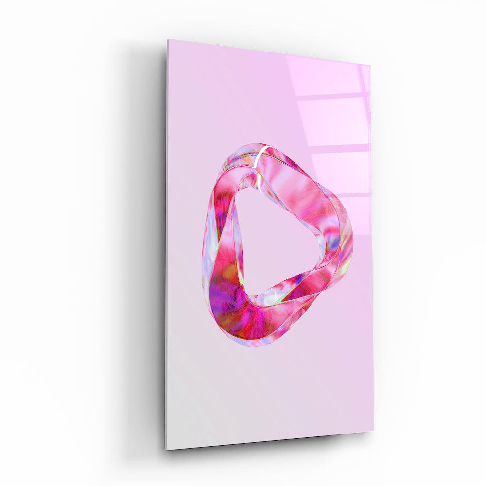 Pink Glass Loop